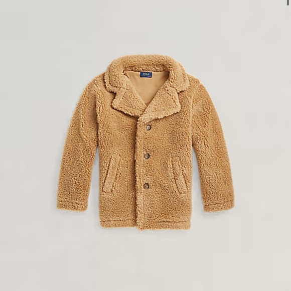 Polo Ralph Lauren teddy jacket sized 8-10 - Picture 1 of 2